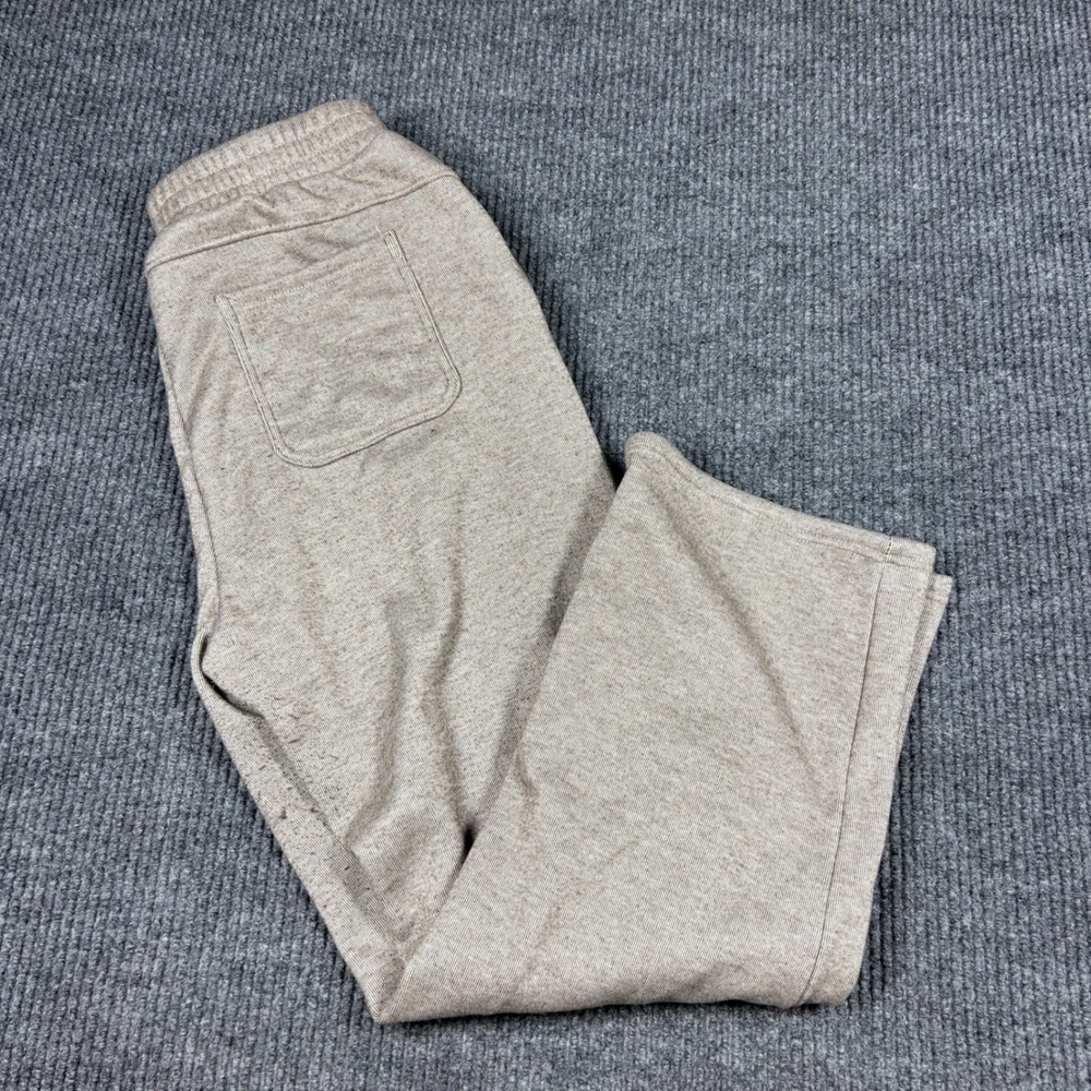 In Good State Sweatpants Womens L Tan Heathered‎ Wide Leg Lounge Pockets